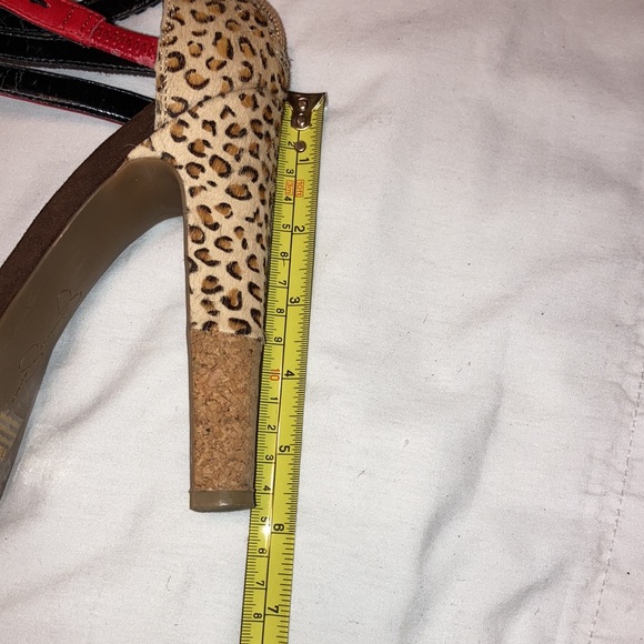 Multicolored Sandal Pumps - Picture 12 of 13